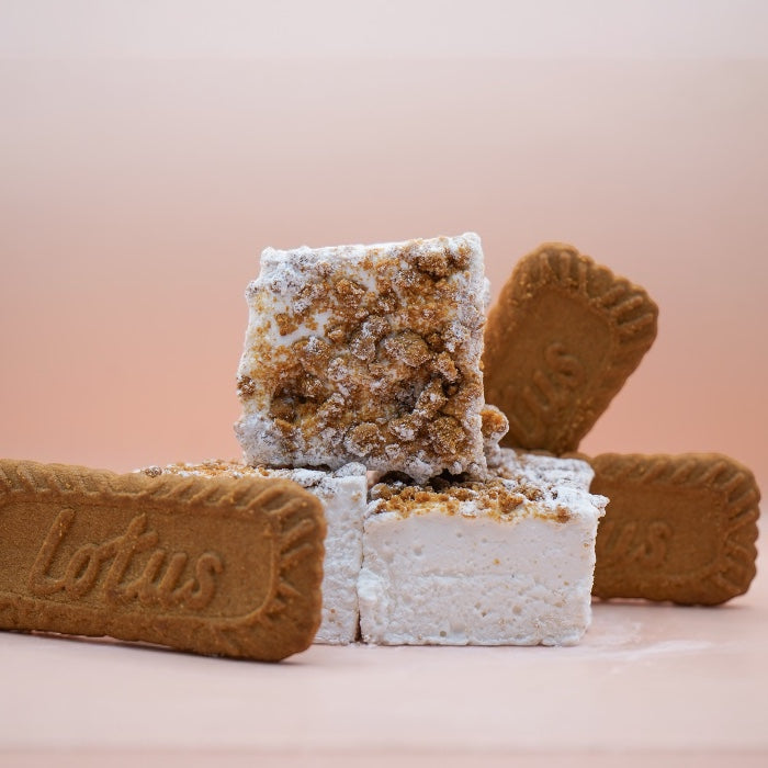 Marshmallow Biscoff Cheesecake